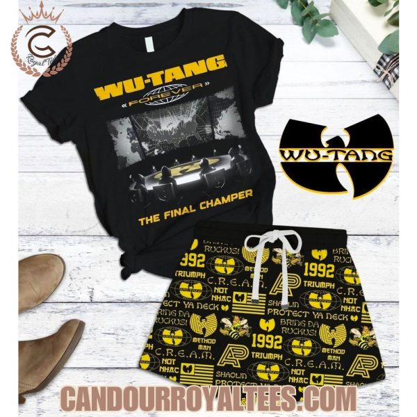 Wu-Tang Forever The Final Champer Pajamas Set