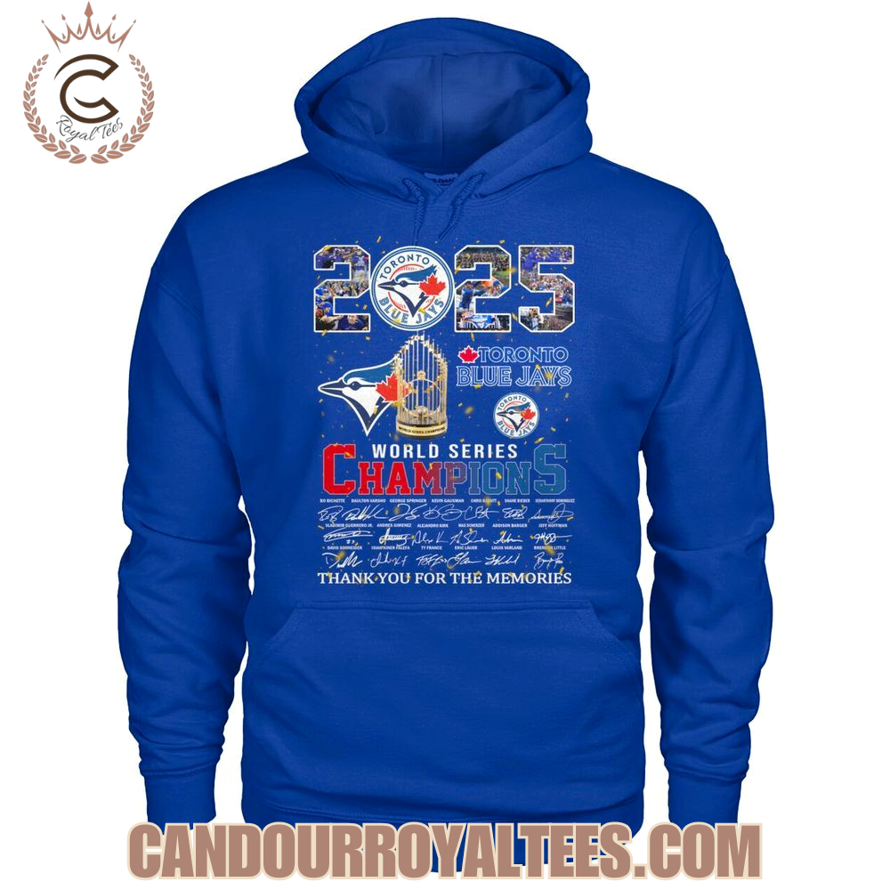 2025 Toronto Blue Jays World Series Champions T-Shirt 2025 Toronto Blue Jays World Series Champions T-Shirt