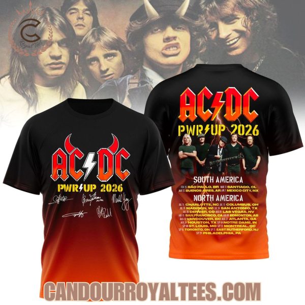 ACDC Pwr Up Tour 2026 T-Shirt