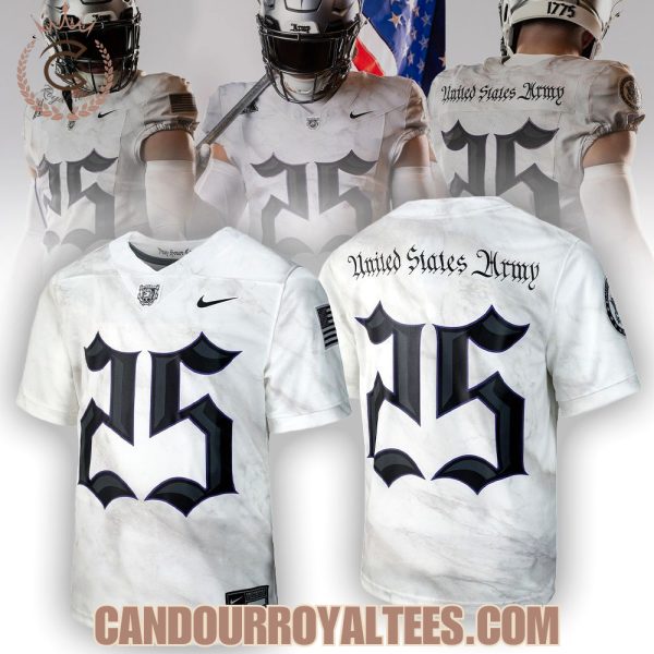 Army Black Knights 1775 2025 Football Jersey