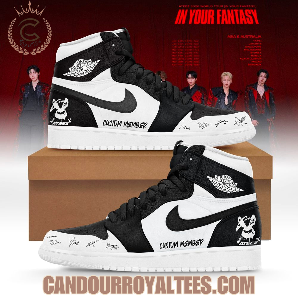 Ateez – In Your Fantasy World Tour 2026 Air Jordan1 Ateez – In Your Fantasy World Tour 2026 Air Jordan1