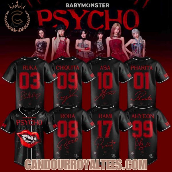 Babymonster Psycho We Go Up Jersey