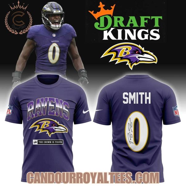 Baltimore Ravens Roquan Smith Draft Kings Signature T-Shirt, Hoodie
