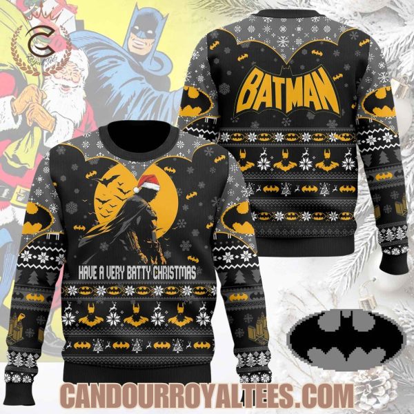 Batman Have A Very Batty Christmas Sweater