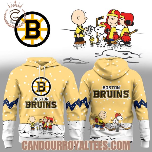 Boston Bruins x Snoopy 2025 Hoodie