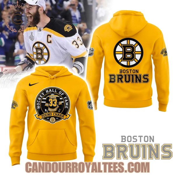 Boston Bruins x Zdeno Chara Hockey Hall Of Fame Hoodie