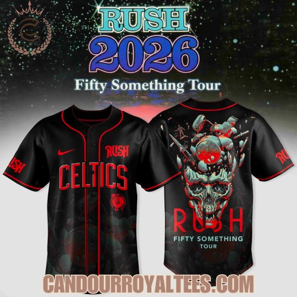 Boston Celtics x RUSH 2026 Fifty Something Tour Baseball Jersey