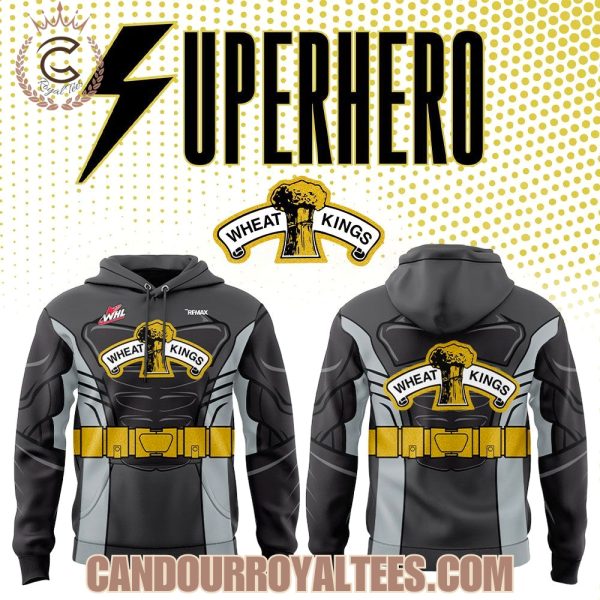 Brandon Wheat Kings Superhero Night 2025 Hoodie