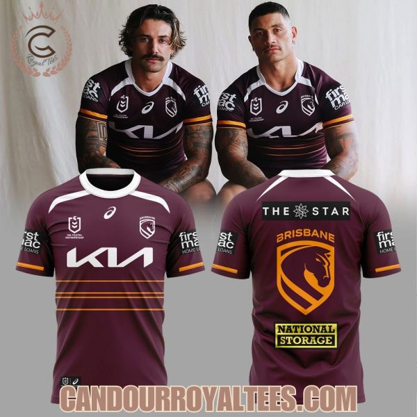 Brisbane Broncos Entering The New Era New Threads Home 2026 Tshirt, Hoodie