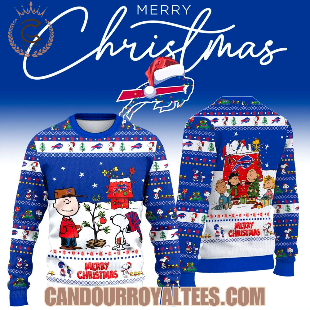 Buffalo Bills 2025 Snoopy Christmas New Ugly Sweater Buffalo Bills 2025 Snoopy Christmas New Ugly Sweater