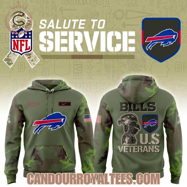 Buffalo Bills Military Appreciation Legend 2025 Hoodie