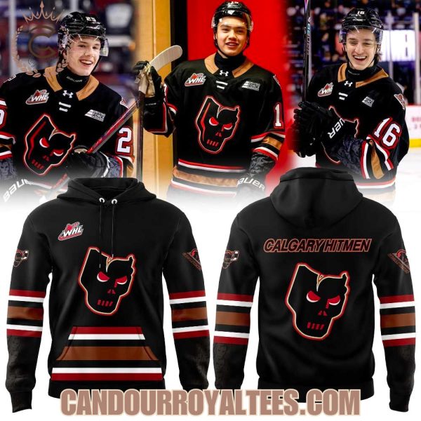 Calgary Hitmen Power Play Black Hoodie
