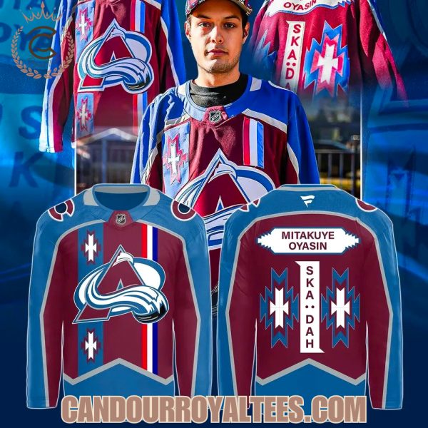 Colorado Avalanche ”Native American Heritage Month ” Hockey Jersey 2025
