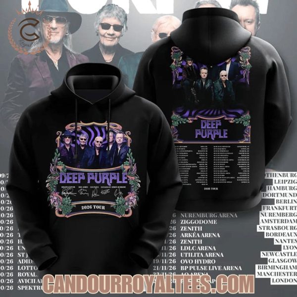 Deep Purple 2026 Tour Hoodie