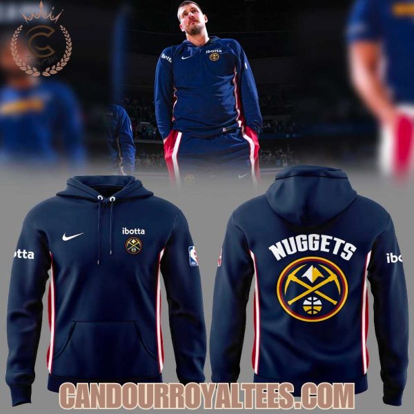 Denver Nuggets 2025 On Court Zone Unifrom Hoodie