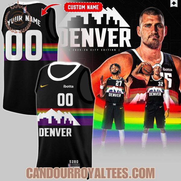 Denver Nuggets 25/26 City Edition Custom Swingman Jersey