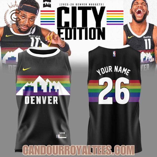 Denver Nuggets City Edition Unifrom Jersey
