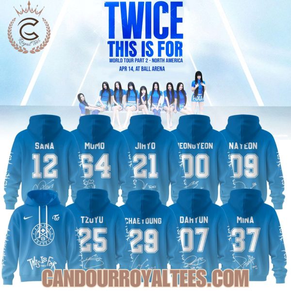 Denver Nuggets X TWICE This Is For World Tour Part II 2026 Hoodie