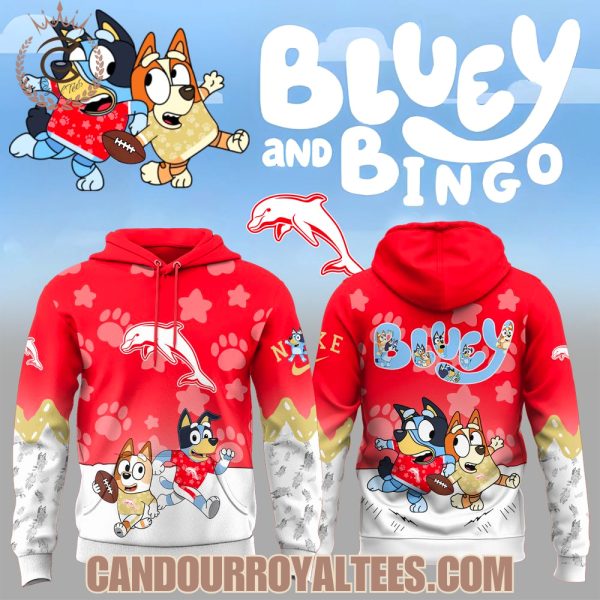 Dolphins x Bluey & Bingo Hoodie