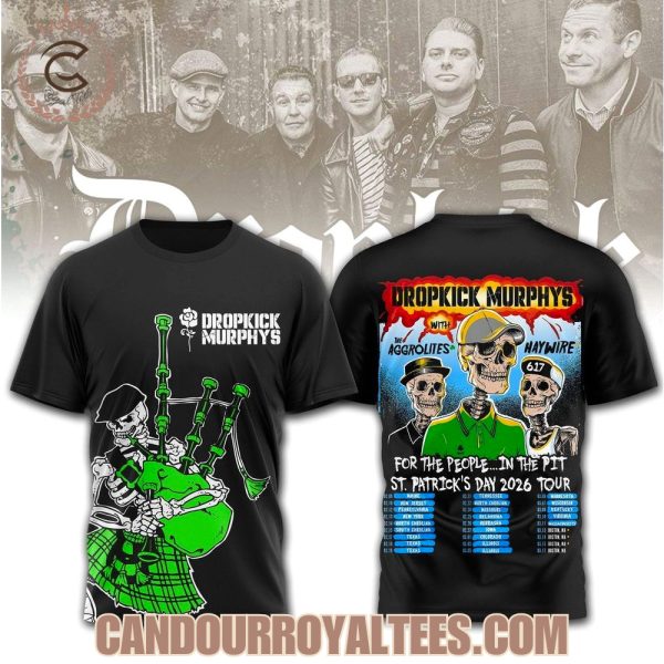 Dropkick Murphys 2026 Tour T-Shirt