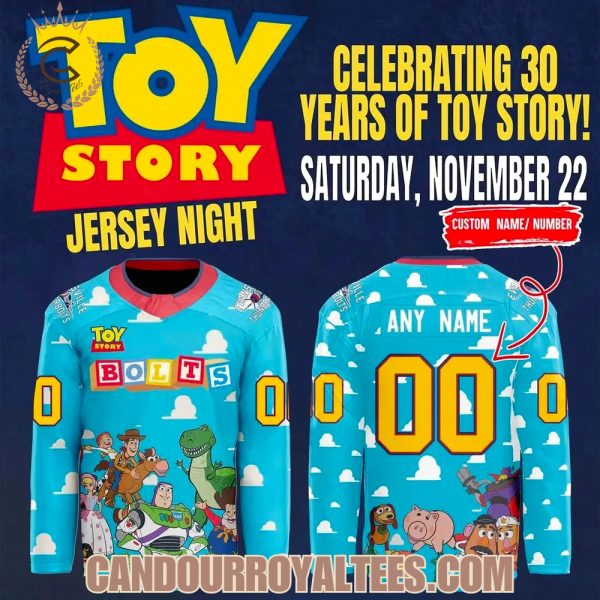 Evansville Thunderbolts ”Toy Story ” Jersey 2025