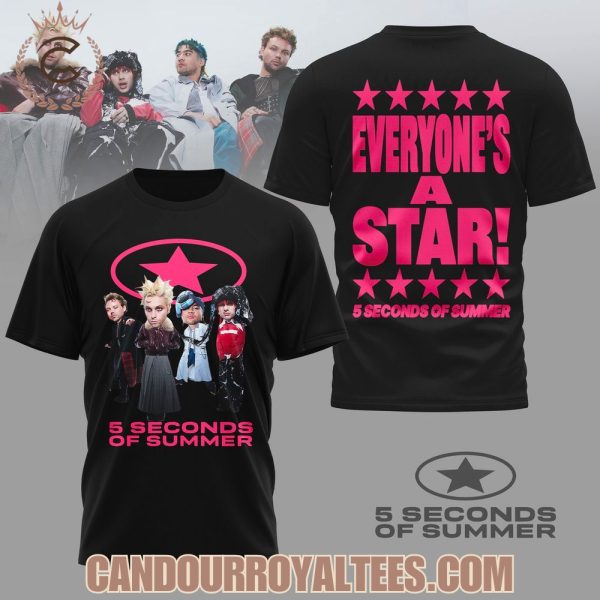 Everyone’s A Star 5 Seconds Of Summer Tshirt, Hoodie
