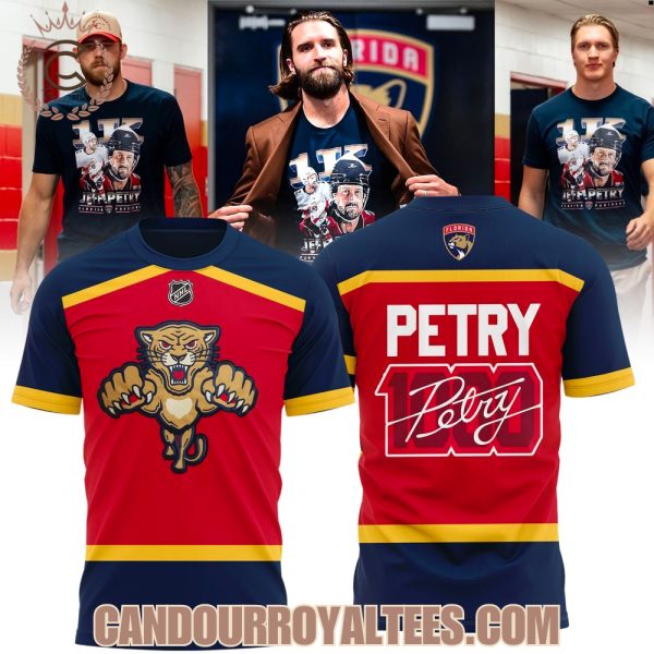 Florida Panthers Jeff Petry Celebrating His 1,000th NHL Game Tshirt, Hoodie