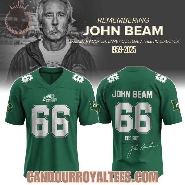 Football Fans x John Beam Memorial 1959-2025 Oakland Legend Jersey – Green