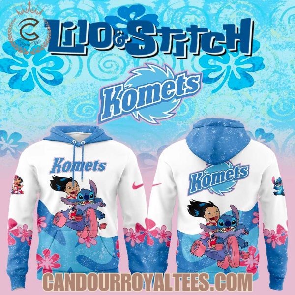 Fort Wayne Komets 2025 Lilo and Stitch Hoodie