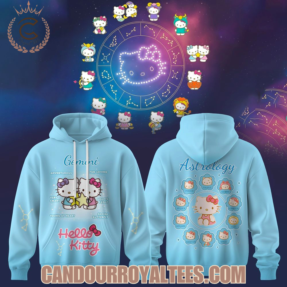 Gemini Charm Hello Kitty Edition Hoodie Gemini Charm Hello Kitty Edition Hoodie