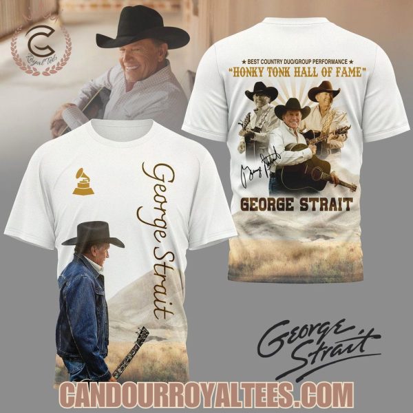 George Strait Honky Tonk Hall Of Fame T-Shirt