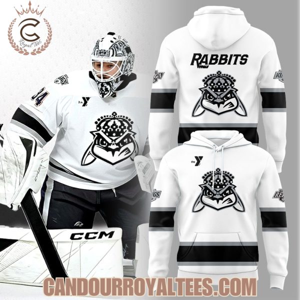 Greenville Swamp Rabbits Introducing the White Rabbit King Hoodie