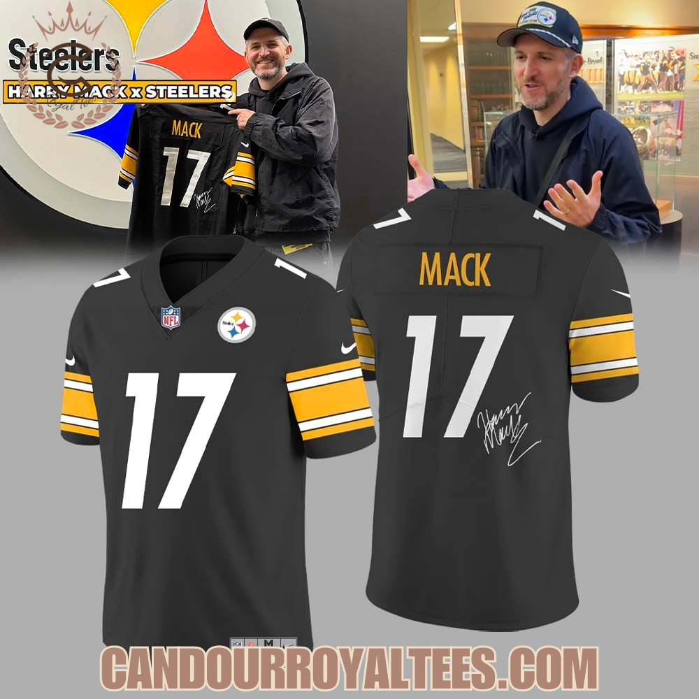 Harry Mack x Steelers Jersey Harry Mack x Steelers Jersey