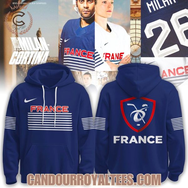 Hockey France 2026 Olympic Jersey Blue