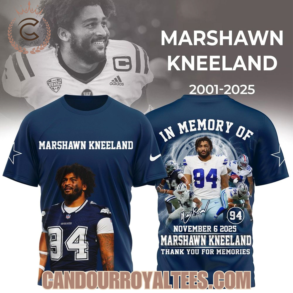 In Memory Of November 6, 2025 Marshawn Kneeland Thank You For Memories T-Shirt In Memory Of November 6, 2025 Marshawn Kneeland Thank You For Memories T-Shirt