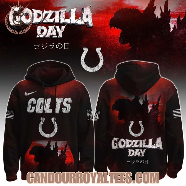 Indianapolis Colts x Happy Godzilla Day Hoodie