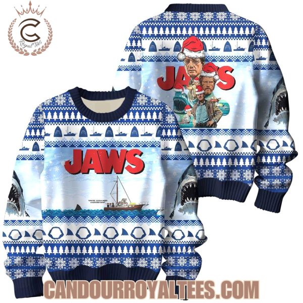 Jaws Ugly Sweater