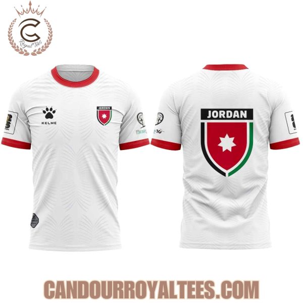 Jordan Football National Team Official 2026 World Cup Tshirt, Hoodie