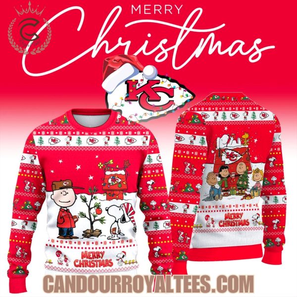 Kansas City Chiefs 2025 Snoopy Christmas New Ugly Sweater