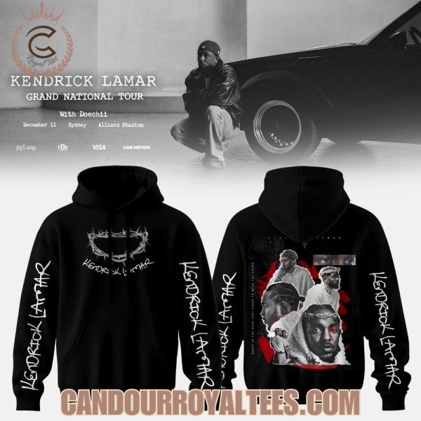 Kendrick Lamar Grand National Australia Tour & Festival Hoodie