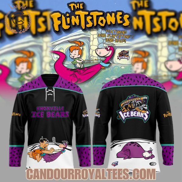 Knoxville Ice Bears Dino Flintstone’s Dino Race Jersey