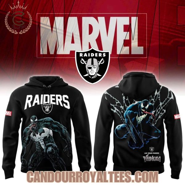 Las Vegas Raiders Venom Marvel Hoodie