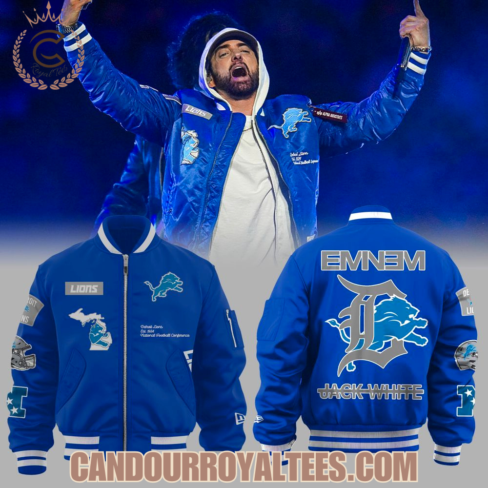 Lions x Eminem x JW Thanksgiving halftime show Jacket Lions x Eminem x JW Thanksgiving halftime show Jacket