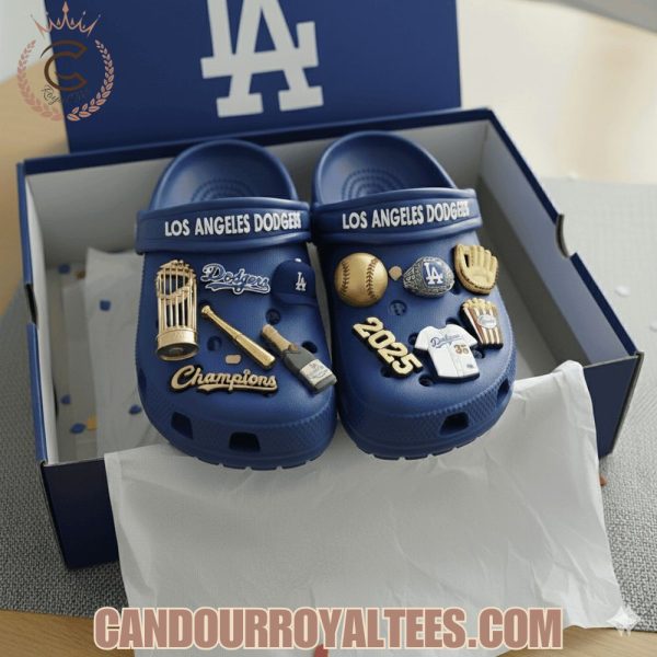 Los Angeles Dodgers 2025 World Series Champions Crocs