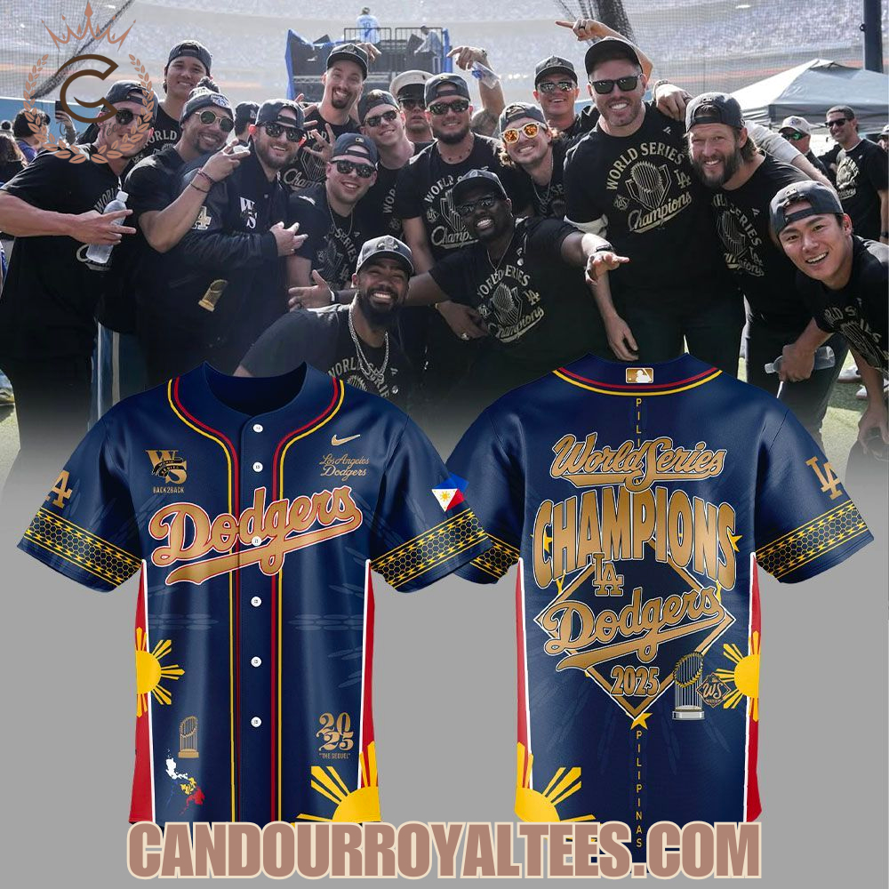 Los Angeles Dodgers 2025 World Series Championship Jerseys Filipino Heritage Theme Jersey Los Angeles Dodgers 2025 World Series Championship Jerseys Filipino Heritage Theme Jersey