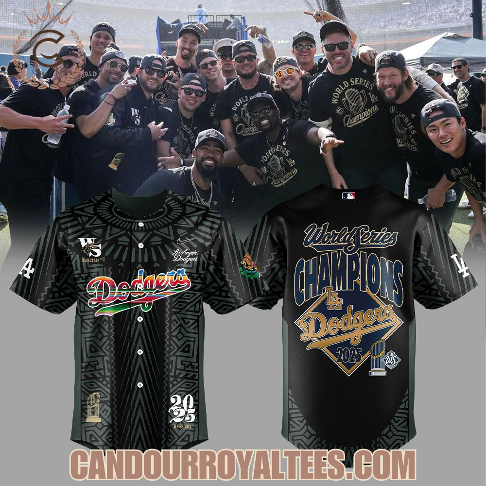 Los Angeles Dodgers 2025 World Series Championship Jerseys Mexican Heritage Theme Jersey Los Angeles Dodgers 2025 World Series Championship Jerseys Mexican Heritage Theme Jersey
