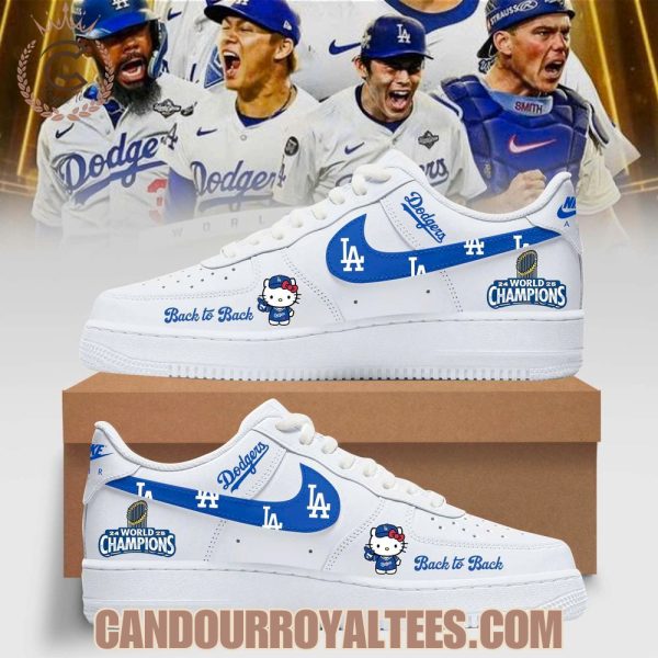 Los Angeles Dodgers Hello Kitty x World Series Champions 2025 Air Force 1