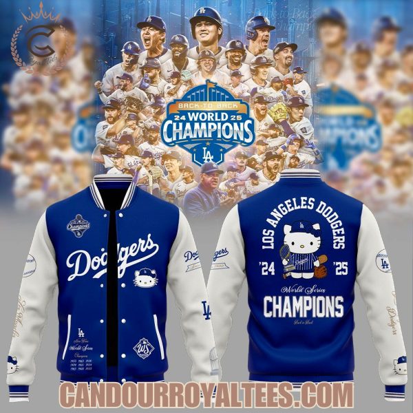 Los Angeles Dodgers x Kitty 2025 World Series Champions Jacket