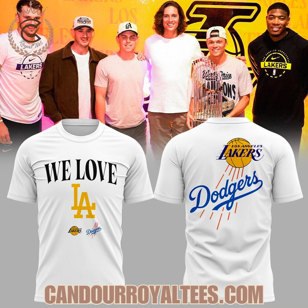 Los Angeles Lakers We Love LA 2025 Los Angeles Lakers We Love LA 2025