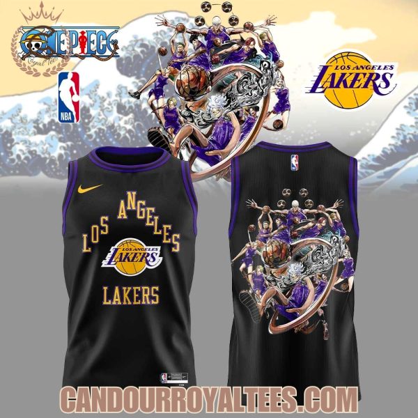 Los Angeles Lakers x One Piece Jersey